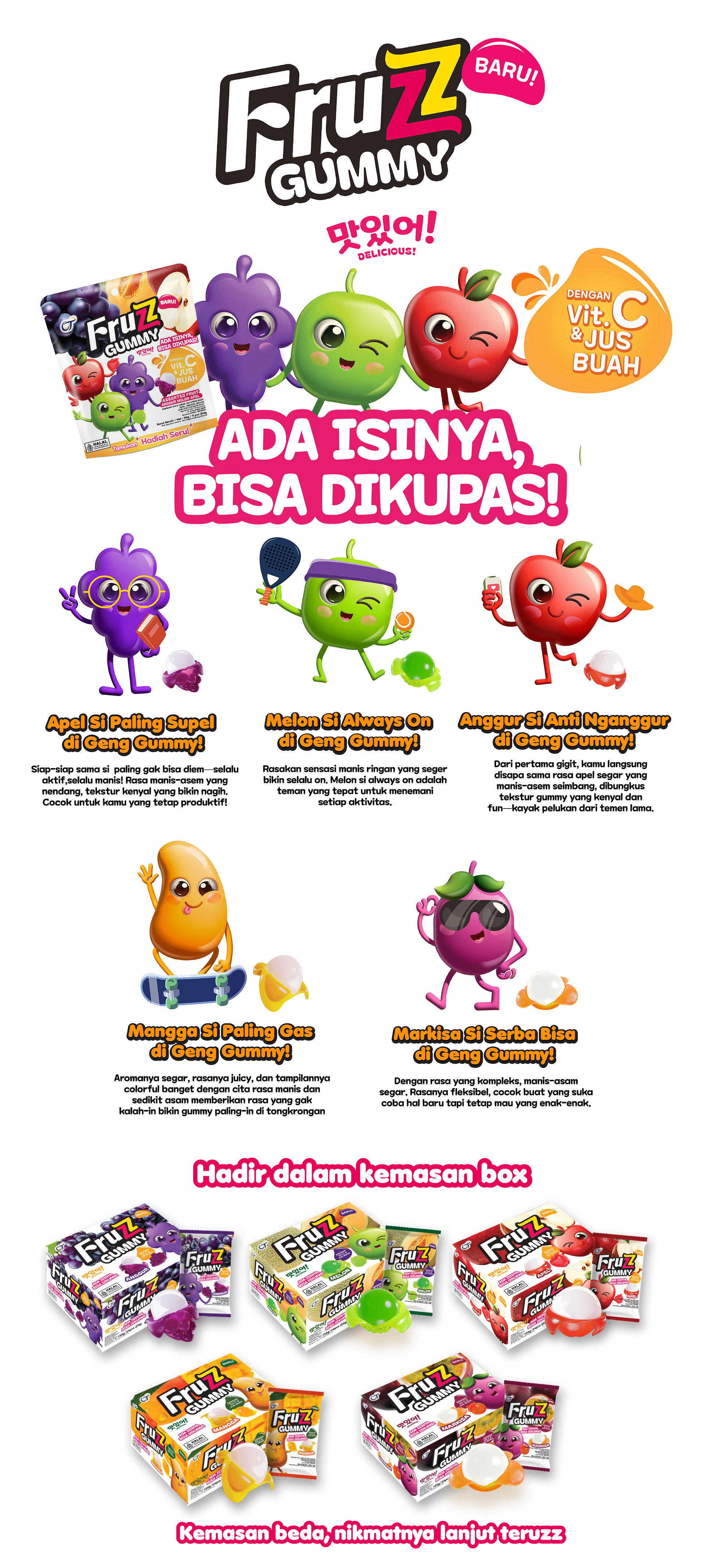 Fruzz Gummy Background